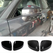 Cubierta negra para espejo Retrovisor lateral de Audi, reemplazo (negro perla brillante) Para A3, S3, 8V, RS3, 2013, 2014, 2015, 2016, 2018, 2017, 2019 2024 - compra barato