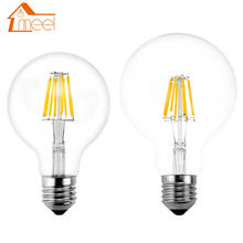 LED Bulb E27 Retro Lamps 220V 240V LED Filament Light G80 G95 G125 Glass Ball Bombillas LED Bulb Edison Candle Light 4W 6W 8W 2024 - buy cheap