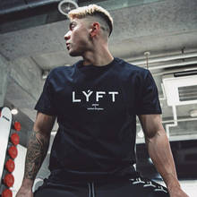 Japan&UK LYFT-Brand Running T Shirt Men Bodybuilding Sport T-shirt Short Sleeve Compression Top Gym Shirt Men Fitness Tight Tee 2024 - buy cheap