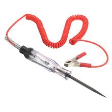 Mayitr 1pc 6V 12V 24V Auto Car Electric Test Probe Pen Professional Circuit Voltage Tester With Led Light for Car Repair Tool 2024 - buy cheap