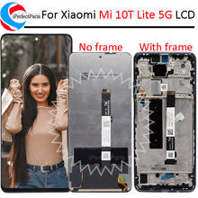 6,67 "для Xiaomi Mi 10T Lite 5G ЖК-дисплей с сенсорным экраном дигитайзер в сборе для Mi 10t lite 5g ЖК M2007J17G 2024 - купить недорого
