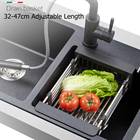 Stainless Steel Adjustable Telescopic Kitchen Over Sink Dish Drying Rack Insert Storage Organizer Fruit Vegetable Tray Drainer - photo 2026 Stainless Steel Adjustable Telescopic Kitchen Over Sink Dish Drying Rack Insert Storage Organizer Fruit Vegetable Tray Drainer - photo 2026
