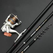 3.0m -6.3M Spinning Fishing Rod M Power Telescopic Rock Fishing Olta Carp Feeder Canne Spinning Telescopic Angeln Vara De Pesca 2024 - buy cheap