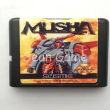 16 bit SEGA MD Game MUSHA Card for Sega Megadrive Genesis Video Game Console Cartridge 2024 - buy cheap