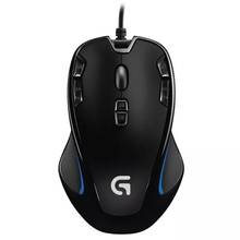 Original Logitech G300S Wired Gaming Mouse 2500DPI 9 Programmable Buttons Rechargeable For Laptop PC Mouse Gamer 2024 - buy cheap