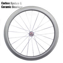 EXPLORER 700C Road Bike Wheelset 30/50mm Carbon Spokes Durable Ceramic Bearings Rim Brake UCI Quality High End Racing Rims 2024 - buy cheap