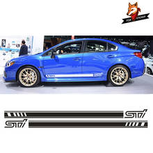 Car Side Racing Stripes 023 Decals Stickers Graphics Car Stickers and Decals  Car Accessories FOR Subaru Impreza STi 2024 - buy cheap