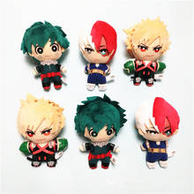 Плюшевая игрушка Midoriya Izuku bakugou katsuki Todoroki Shoto, плюшевая игрушка, Детский Рождественский подарок, 15 см, 3 шт. 2024 - купить недорого