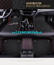 Leather Car Floor Mats Custom Auto Foot Pads Automobile For Hyundai Palisade 2021 Carpet Cover Car Accessories Car Styling 2024 - buy cheap