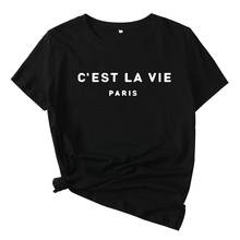 T Shirt Women 2021 Summer Camiseta Mujer Short Sleeve Poleras Mujer Cool Tee Shirt Femme T-shirts Paris Tshirts Cotton Women Top 2024 - buy cheap