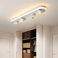 Простой потолочный светильник для коридора, лампа для балкона, современный креативный потолочный светильник для гардероба, домашнего фойе, крыльца, спальни, потолочный светильник 2024 - купить недорого
