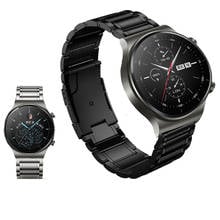 Ремешок из титанового сплава для Huawei Honor Magic 2 46 мм/Dream/gt2 46 мм, браслет для Huawei WATCH gt 2 Pro, 22 мм 2024 - купить недорого