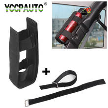 YCCPAUTO 1Set Oxford Cloth Roll Bar Fire Extinguisher Holder For Jeep Wrangler TJ YJ JK CJ Car Accessories 2024 - buy cheap