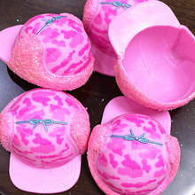 Wholesale 10/30/100 pcs/lot Glittery Cap for Lols 8cm Big Dolls Girl Sister Doll Caps Pink Color Accessory 2024 - buy cheap