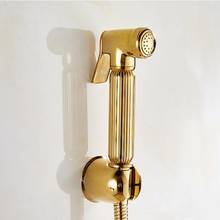 Vidric Bathroom Gold Shower Head Set With ABS Holder And 1.5 M Plumbing Hose Rainfall hand held Shower Head Water Saving 2024 - buy cheap