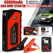 Universal 69800mAh 12V Car Jump Starter Portable USB Power Bank Battery Booster Auto Starting Device Emergency Battery Starter 2024 - buy cheap