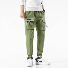 Streetwear Big Pockets Cargo Pants Men 2021 Summer Casual Jogger Fashion Tactical Trousers Men Harajuku Sweatpants 2024 - buy cheap
