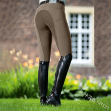 Эластичные облегающие брюки для конного спорта, женские узкие брюки для конного спорта, брюки для бега, скалолазания, верховой езды 2024 - купить недорого
