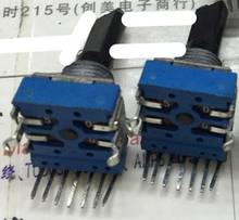 5pcs/lot 142 Vertical double potentiometer B50K 7 foot shaft with thread length 20MMF 2024 - buy cheap