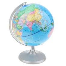 Globo mapa del mundo sin luz, Decoración de mesa de escritorio de oficina en casa, juguetes de aprendizaje para niños y adultos 2024 - compra barato