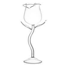 Изящное красное вино бокал вина коктейль Стекло es 100 мл Роза цветок Форма вина Стекло вечерние барная посуда для напитков 2024 - купить недорого