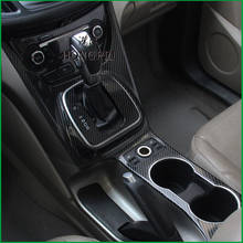 Cubierta embellecedora para panel de Control de aire acondicionado, pegatina para Interior de coche, accesorios para Ford Kuga Escape 2013 2014 2015 2024 - compra barato