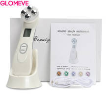 Face Skin EMS Mesotherapy Electroporation RF Radio Frequency Facial LED Photon Skin Care Device Face Lift Tighten Beauty Machine 2024 - buy cheap