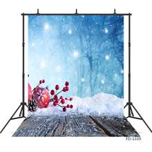 Christmas Ball Winter Snow Wood Board Photography Decoration Children Baby Newborn Party Backdrops Background Photo Studio Props 2024 - buy cheap