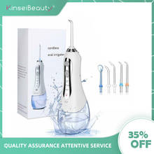 3 Modes Oral Irrigator Portable Water Dental Flosser Water Jet Floss 300ml Water Tank + 6 Jet Tips USB Rechargeable 2024 - buy cheap