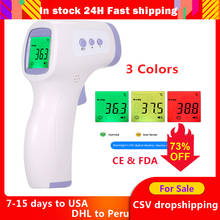 Non-contact termometro Infrared IR temperature temperature meter Digital temperature gun LCD Display termometro with Fever Alarm 2024 - buy cheap
