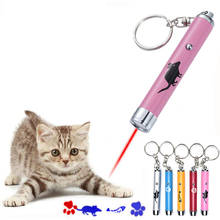 1pcs portable funny pet cats toy laser pen cat laser pointer led laser toys for cats with bright animation mouse paw shadow 2024 - buy cheap