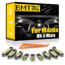 BMTxms Canbus для Mazda MX-5 Miata 1990-2020 светодиодный автомобильный купольный багажник для номерного знака Лампы для автомобильного освещения 2024 - купить недорого