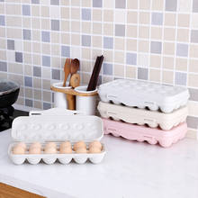 Caixa de armazenamento para ovos, novo suporte de bandeja para ovos, refrigerador, transparente para casa, cozinha, caixa de armazenamento útil, venda imperdível 2024 - compre barato