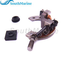 Motor de barco 853807T02 8M0135544, soporte de cepillo para Mercury Mariner, Motor de arranque, Motor fueraborda, 10HP, 15HP, 20HP, 25HP, 30HP, 40HP 2024 - compra barato