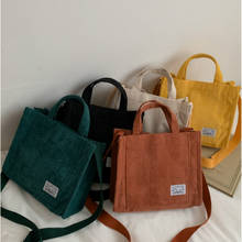 Bolsa de mão feminina, bolsa de mão em veludo da moda, bolsa de ombro simples, em cores sólidas, com fivela, bolsa quadrada pequena, 2021 2024 - compre barato