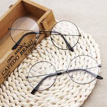 Vintage Women Men Round Circle Metal Spectacles Optical Glasses Eyeglasses Frame 2024 - buy cheap