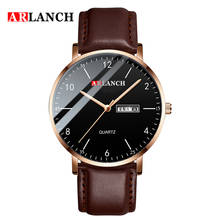 Relógio masculino de quartzo com calendário duplo, relógio de pulso casual de marca simples e tendência, novo, 2020 2024 - compre barato