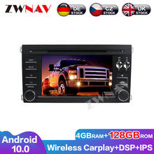 Auto Radio Multimedia 4G+128G Android10 DSP Audio DVD Player Cars Navigation For Porsche Cayenne GPS Head Unit 2024 - buy cheap
