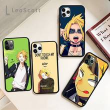 Denki Kaminari My Boku No Hero Academia Phone Case for iPhone 11 12 mini pro XS MAX 8 7 6 6S Plus X 5S SE 2020 XR 2024 - buy cheap