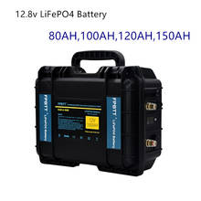 Аккумуляторная батарея, литиевая батарея, 12,8 В, Ач, Ач, с зарядным устройством 10 А 2024 - купить недорого
