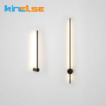 Nordic LED Long Strip Wall Lamp Indoor Modern Linear Bedroom Sconce Living Room Aisle Bedside Home Decor Bar Wall Lights Fixture 2024 - buy cheap