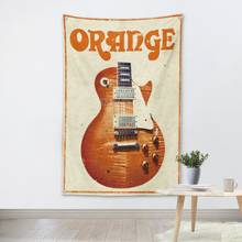 GIBSON Large music festival Party background decoration poster banner hanging painting cloth art 56X36 inches 2024 - buy cheap