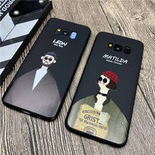 Casal caso macio para samsung galaxy s20 ultra s10 s9 s8 mais s10e nota 8 9 10 pro fosco silicone capa de telefone moda leon coque 2024 - compre barato