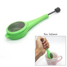 Tea Infuser Healthy Food Grade Flavor Gadget Measure Swirl Steep Stir and Press Plastic Tea&Coffee Strainer Tea Filter 2024 - buy cheap