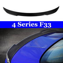 Carbon Fiber Spoilers For BMW 4 Series F33 F83 M4 Convertible 2013+ 420i 428i 435i Car Back Lip Wing 2024 - buy cheap