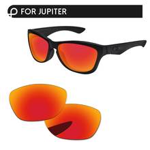 Papaviva Fire Red Mirror Polarized Replacement Lenses For Jupiter Sunglasses Frame 100% UVA & UVB Protection 2024 - buy cheap