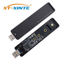 XT-XINTE USB 3,1 для Nvme M-key PCI-E для Nvme SSD M.2 для NGFF SSD Внешний PCBA адаптер карты памяти флэш-диски 2024 - купить недорого