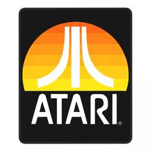 Atari logotipo do vintage mouse pad atari entusiastas arcade atari jogos antiderrapante mesa tapete almofadas de borracha teclado computador 2024 - compre barato