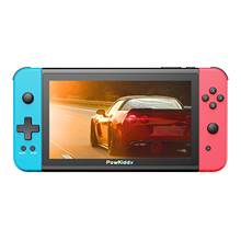 NEW POWKIDDY X2 7 "IPS screen handheld game console built-in 11 simulator PS1 3D game retro arcade ultra-thin console 2500 games 2024 - buy cheap