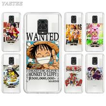 One Piece Luffy Phone Case for Xiaomi Redmi Note 8 Pro 8T 9S 9 Pro 6 7 6A 7A 8A 9A 9C K20 K30 Pro Silicon Cover 2024 - купить недорого